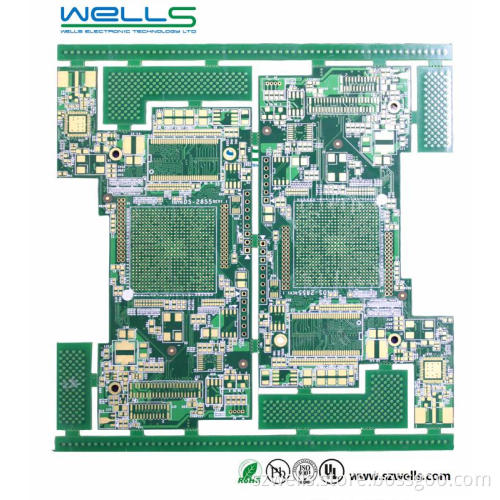 Hard Gold PCB with 0.2mm Holes